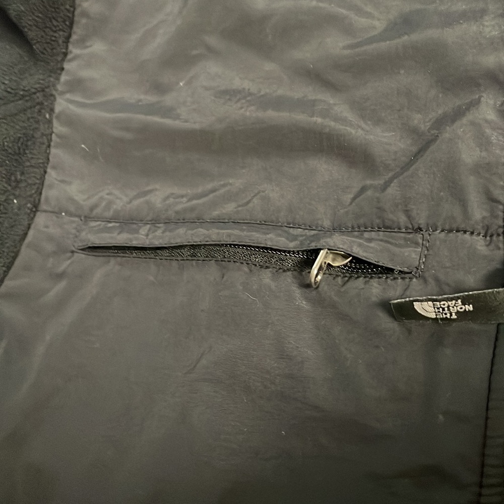 The North Face Jacket Mens Denali Fleece Polartec Full Zip Black - Picture 3 of 16